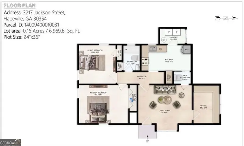 3217 Jackson Street, Atlanta, GA 30354 - #3