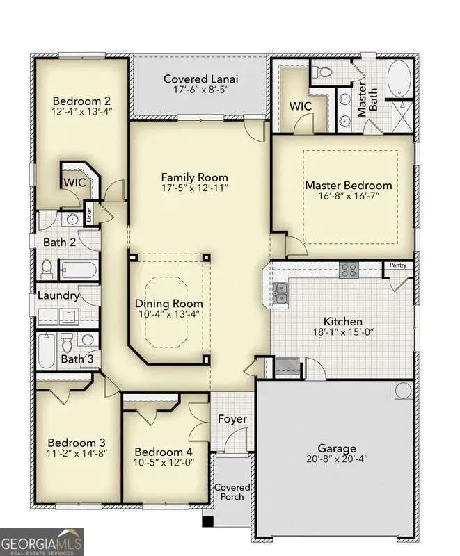 1 Wisteria Lane, Williamson, GA 30292 - #1