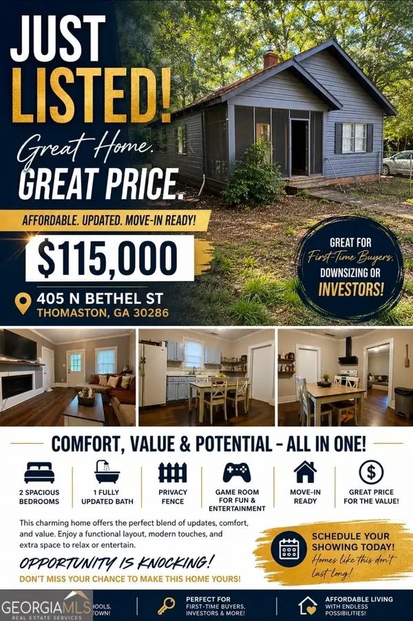 405 N Bethel Street, Thomaston, GA 30286