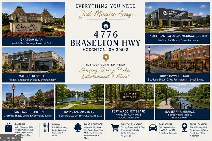 4776 Braselton Highway, Hoschton, GA 30548 - #2