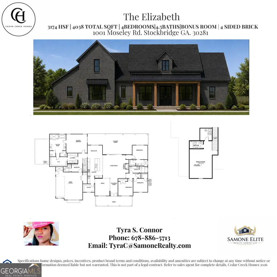 1001 Moseley Road, Stockbridge, GA 30281 - #2