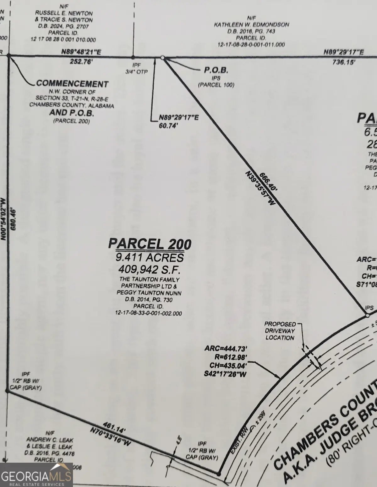 0 PARCEL 200 Judge Brown Road, Valley, AL 36854 - #1