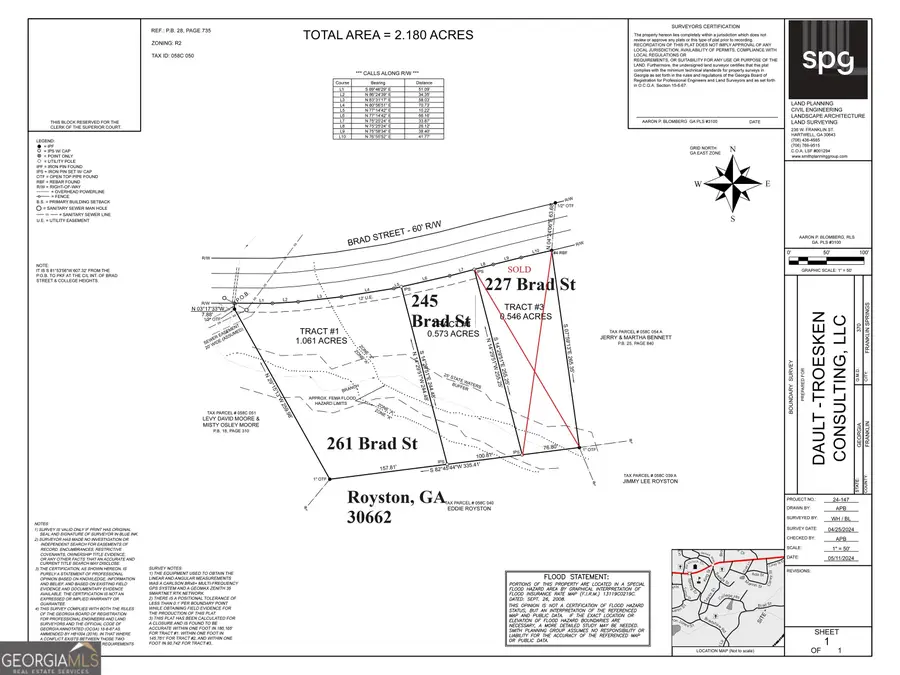 245 Brad St, Royston, GA 30662 - #2