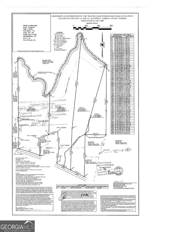 TRACT 1,2&3 W Hwy 166, Bowdon, GA 30108