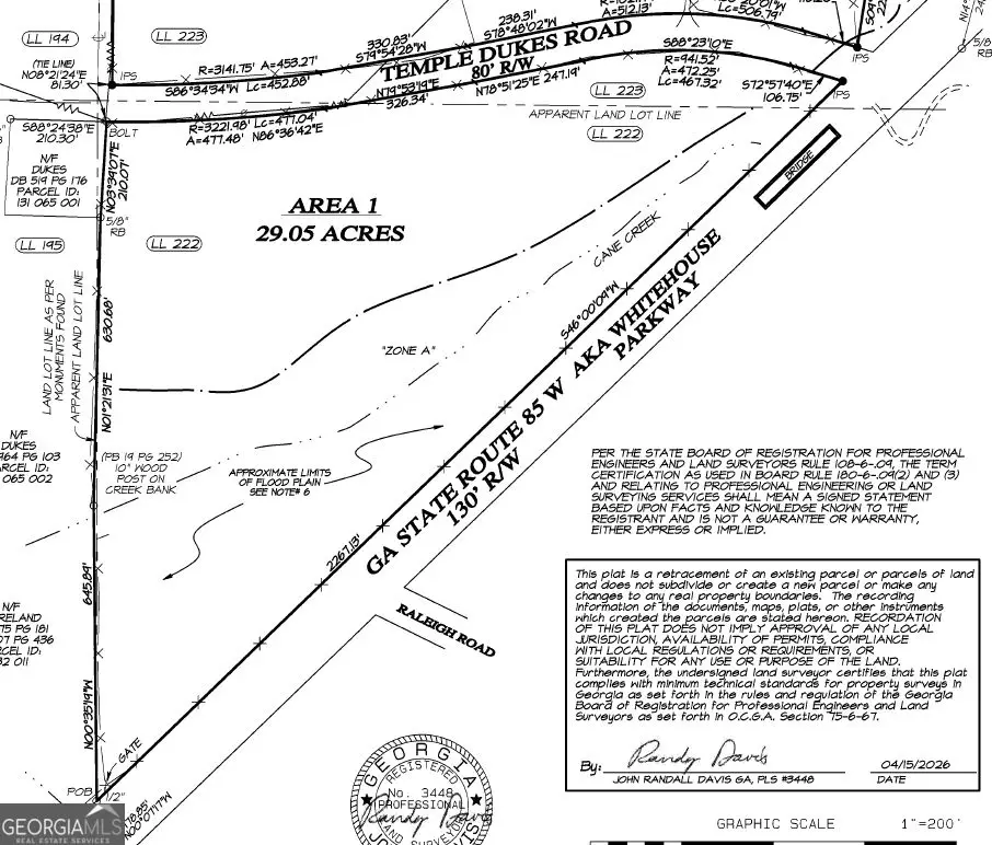 0 Temple Dukes Road, Woodbury, GA 30293 - #1