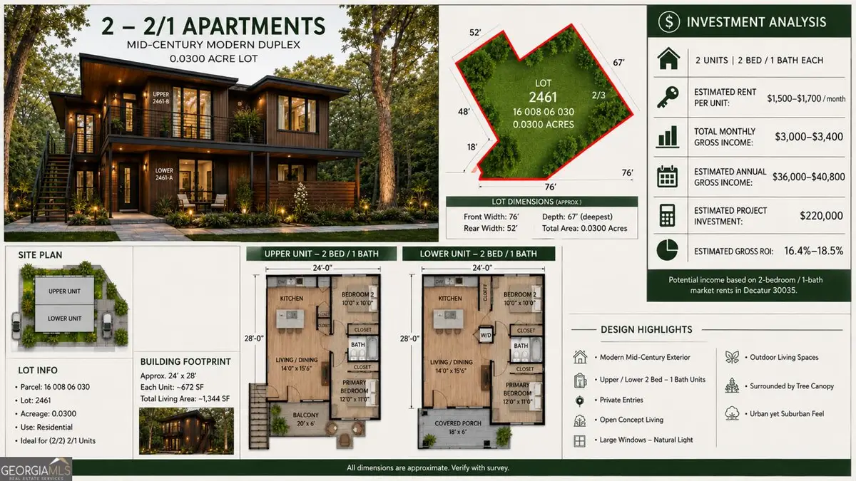 2461 Terrace Trl, Decatur, GA 30035 - #1