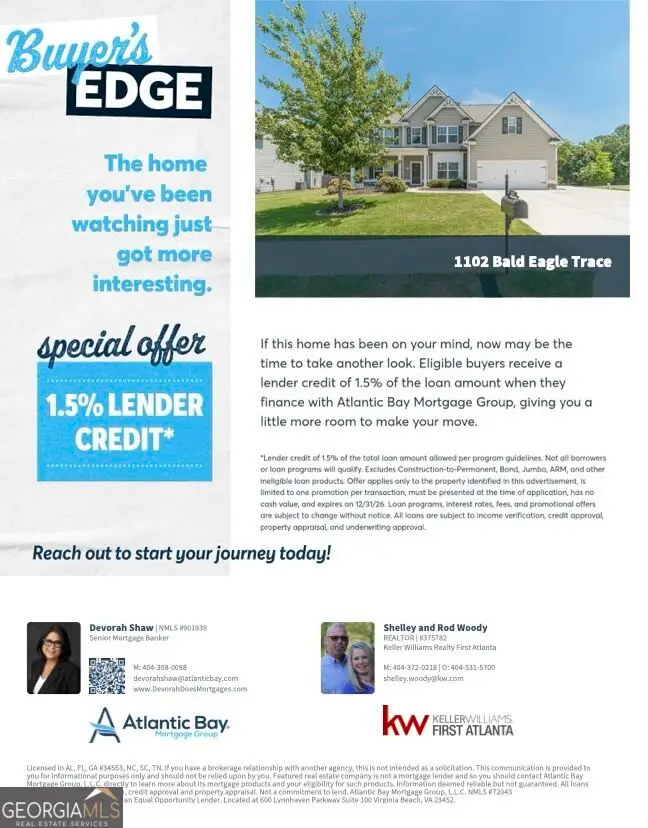1102 Bald Eagle Trace, Hoschton, GA 30548 - #1