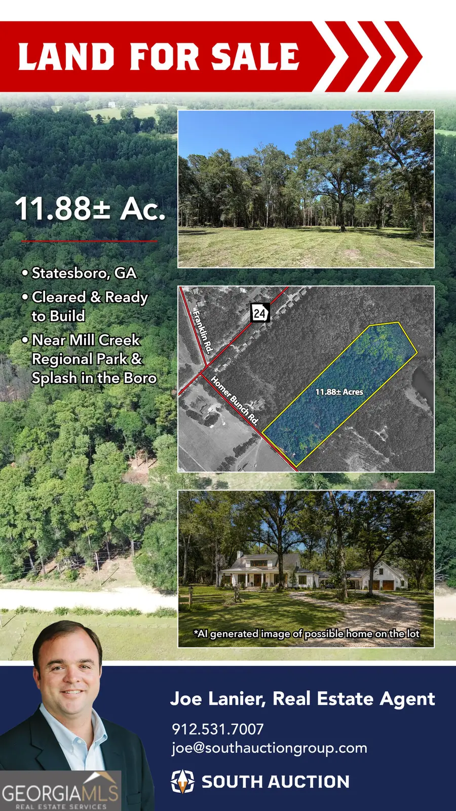1046 Homer Bunch Road, Statesboro, GA 30461 - #3