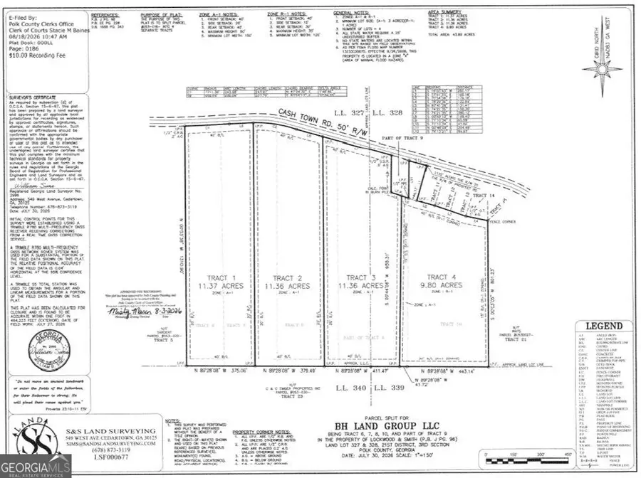 0 Cashtown Road - Tract 2 #TRACT 2, Aragon, GA 30104 - #2