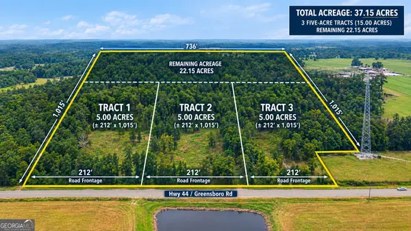 0 TRACT 1 Greensoboro Road, Eatonton, GA 31024