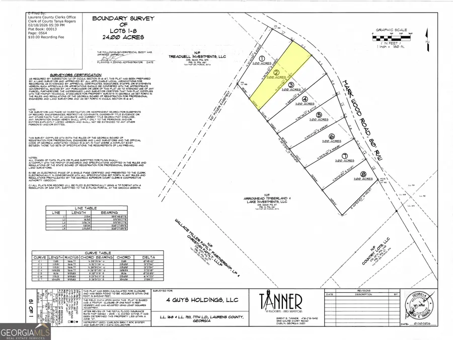 0 Mark Wood Rd. Lot 2, Dexter, GA 31019 - #2