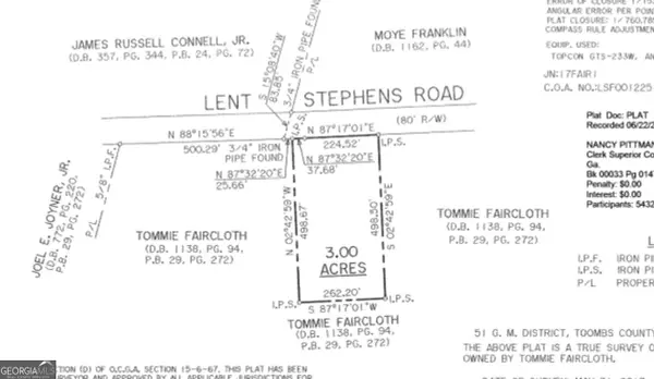 0 Lent Stephens Road, Vidalia, GA 30474