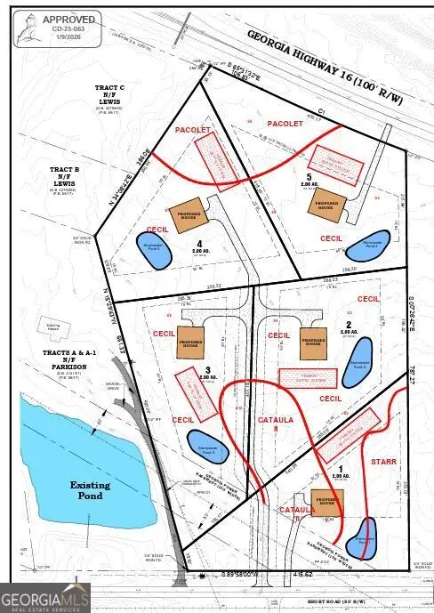 LOTS 1-5 Short Rd, Sharpsburg, GA 30277 - #2