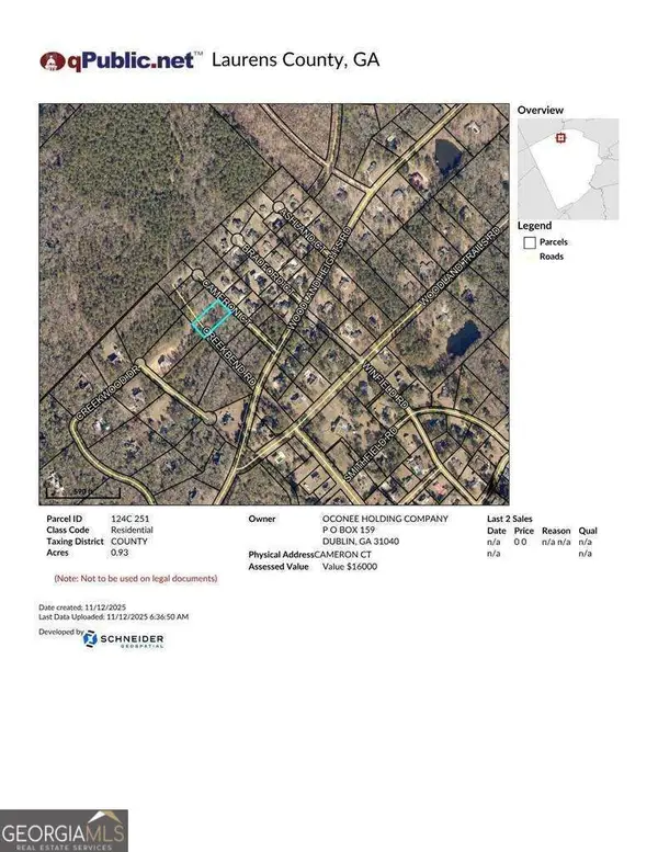 0 Cameron Court Lot 32, Dublin, GA 31021