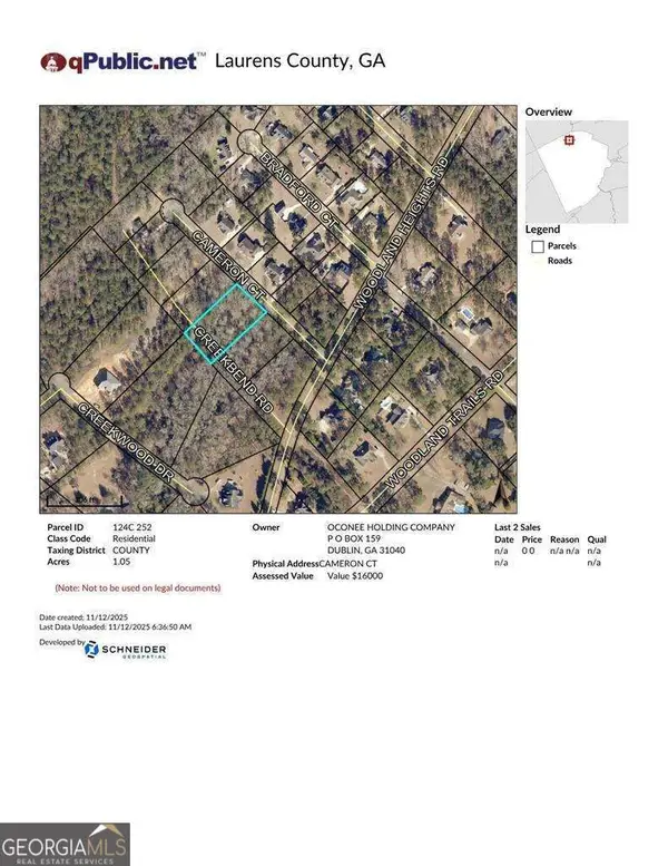 0 Cameron Court Lot 33, Dublin, GA 31021