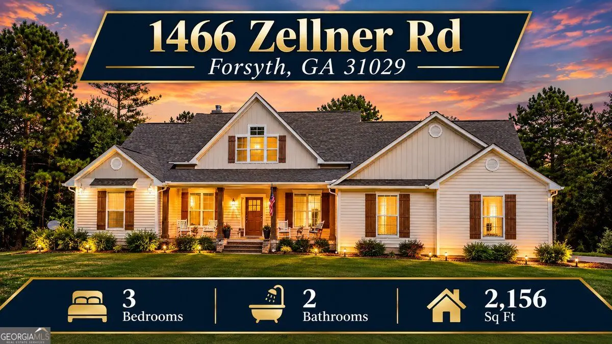 1466 Zellner Road, Forsyth, GA 31029 - #1