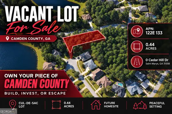 0 Cedar Hill Drive, St. Marys, GA 31558