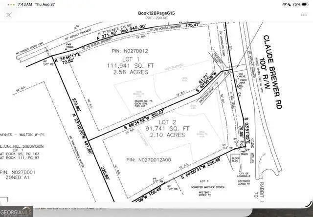 3100 Claude Brewer Rd, Loganville, GA 30052 - #2