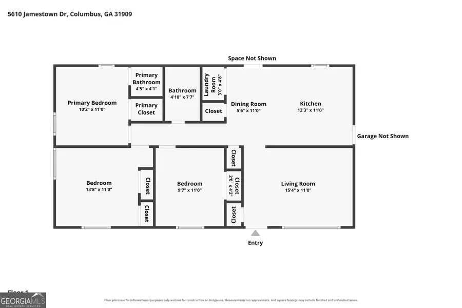 5610 Jamestown Drive, Columbus, GA 31909 - #2