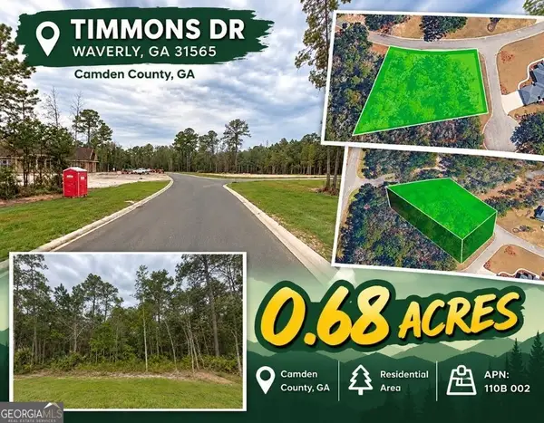 0 Timmons Drive, Waverly, GA 31565