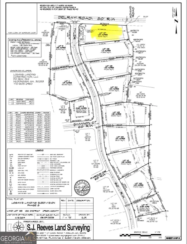 0 LOT 107 Tyler Lane, Thomaston, GA 30286