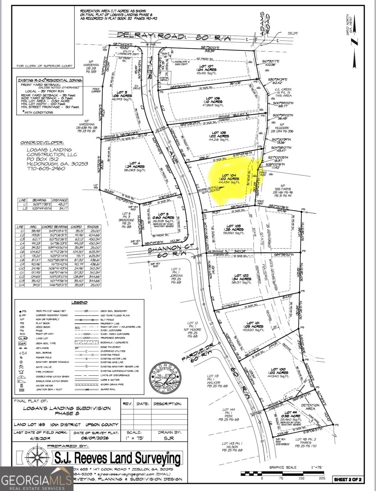 0 LOT 104 Tyler Lane, Thomaston, GA 30286 - #1