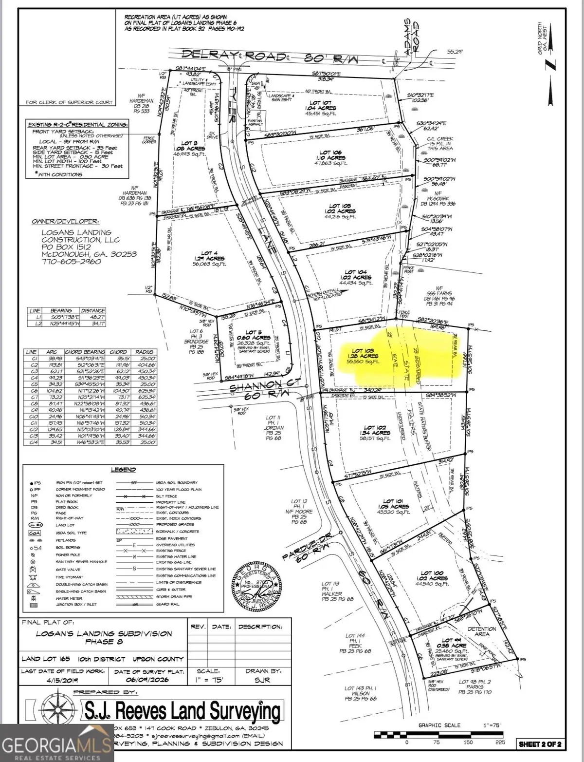 0 LOT 103 Tyler Lane, Thomaston, GA 30286 - #1