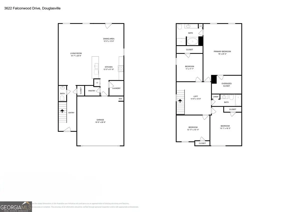 3622 Falconwood Drive, Douglasville, GA 30135 - #1