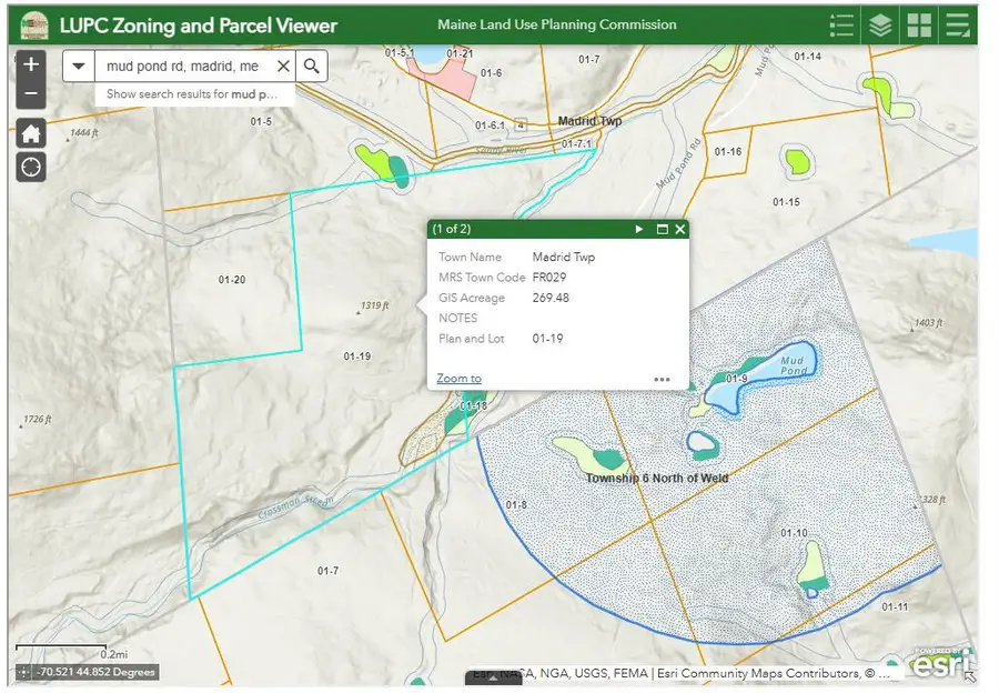 Lot 19&20 Mud Pond Road, East Central Franklin, ME 04966 - Image #3