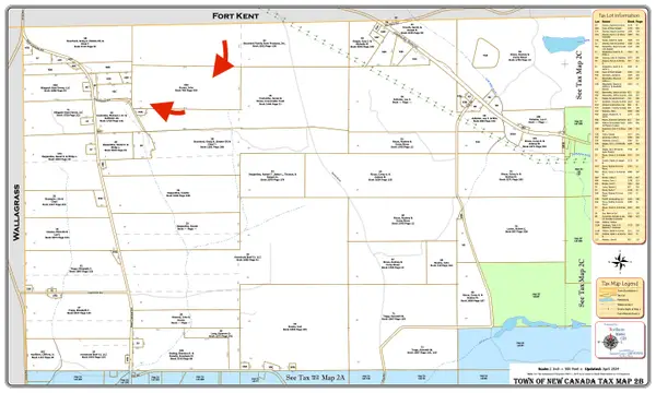 Map2B Lot 45a Off Coulombe Road, New Canada, ME 04743