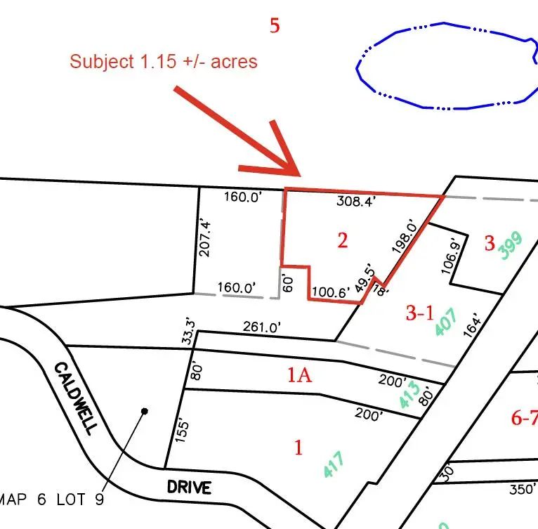 Map7Lot2A Caldwell Drive, Farmingdale, ME 04344 - Image #1