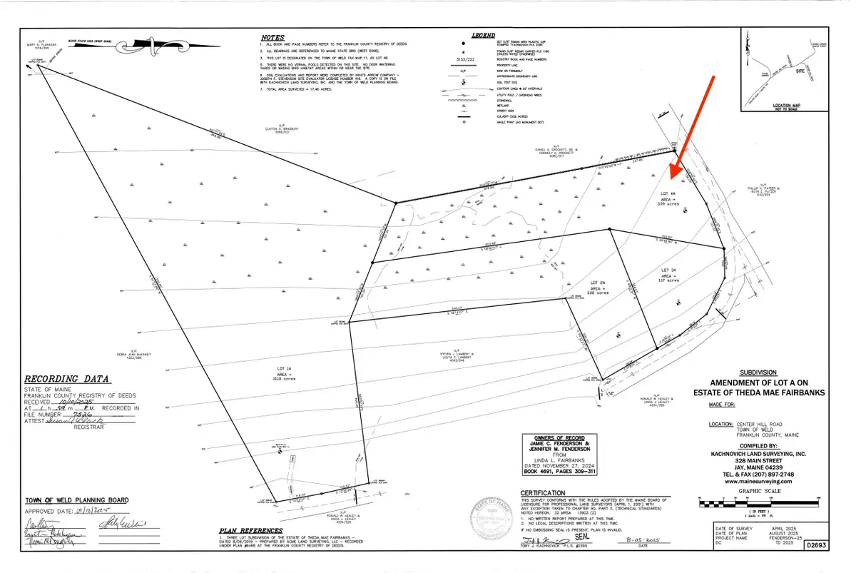 Lot 4A Center Hill Road, Weld, ME 04285 - Image #1