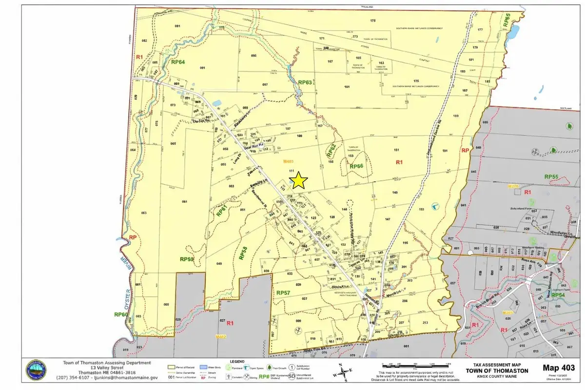 Map 403 Lo 95 Street, Thomaston, ME 04861 - #1