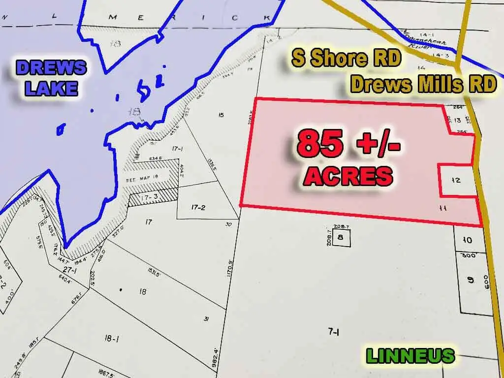 Lot 11 Drews Mill Road, Linneus, ME 04730 - #1