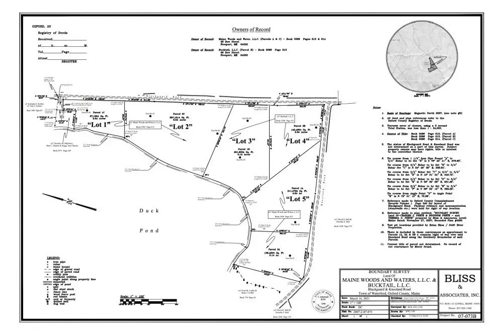 Lot 6C Blackguard Road, Waterford, ME 04088 - #1