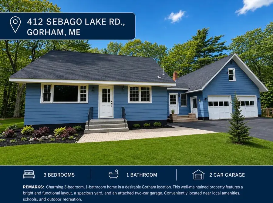 412 Sebago Lake Road, Gorham, ME 04038 - #2