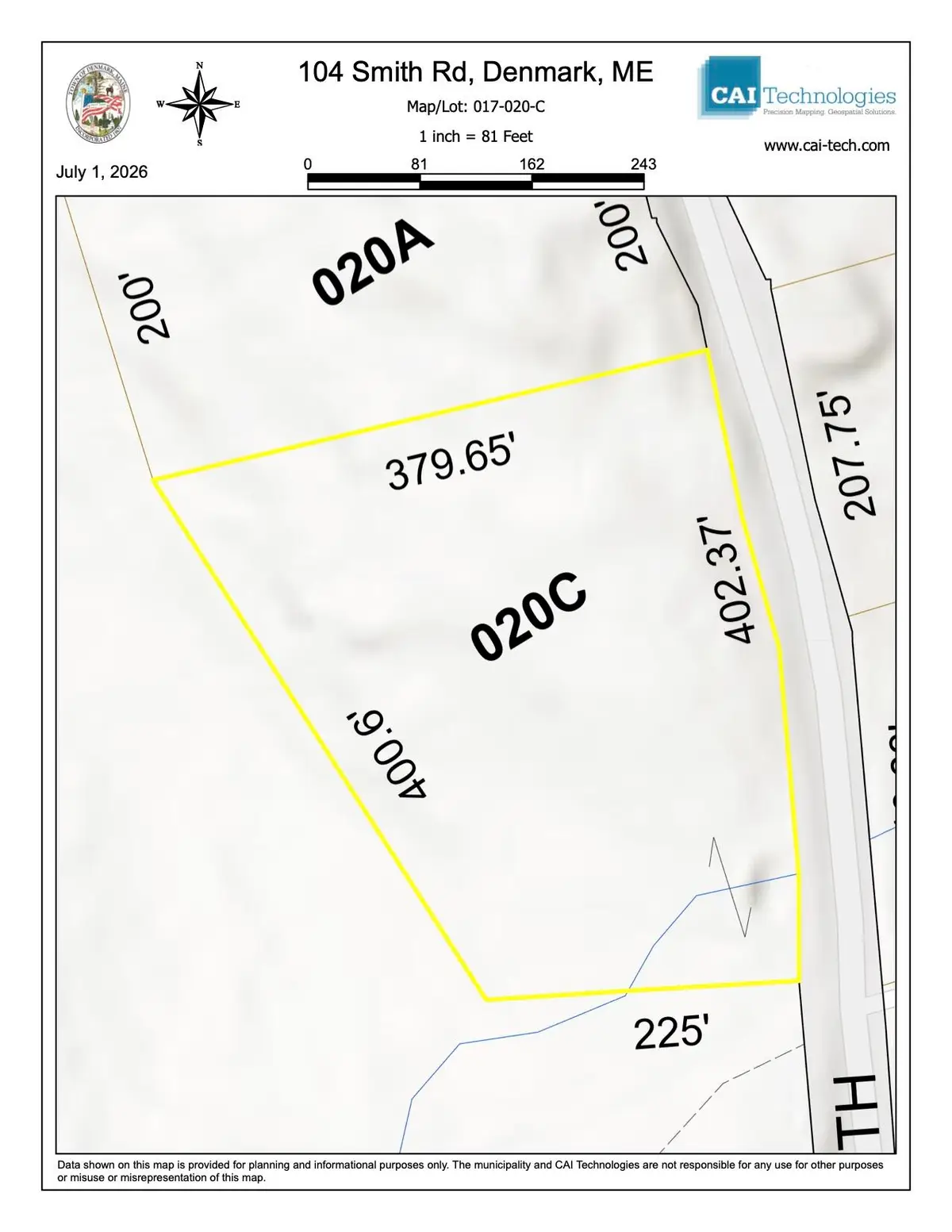 104 Smith Road, Denmark, ME 04022 - #1