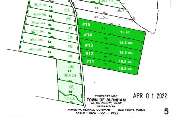 Lots 11-15 Morgan Road, Burnham, ME 04922