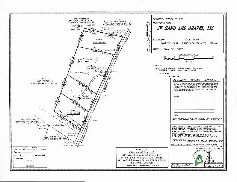 116 Vigue Road #Lot 3, Whitefield, ME 04353 - #1