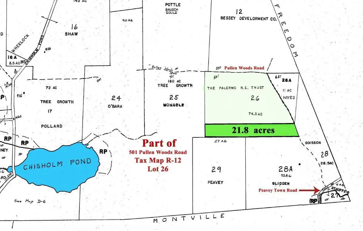 501-21ac Pullen Woods Road, Palermo, ME 04354 - #1