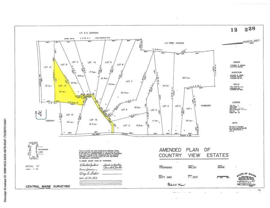 Lot 12 & 13 Moulton Hill Lane, Thorndike, ME 04986 - #2