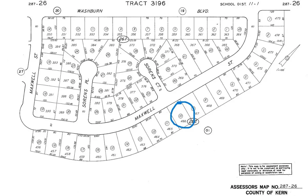 466 Maxwell Street, California City, CA 93505 - #1