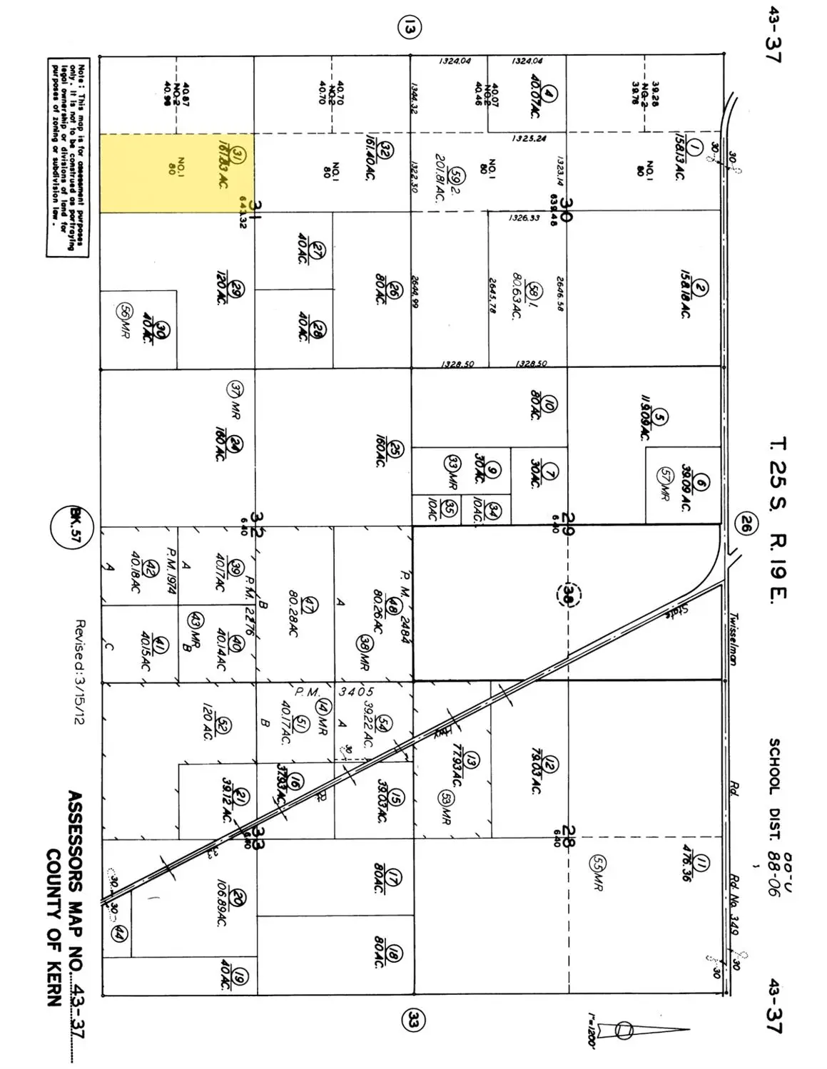 0 Twisselman Road, Lost Hills, CA 93249 - Image #1