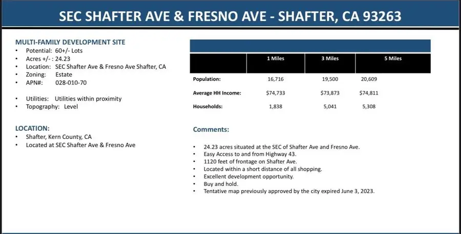 0 Sec Shafter Ave, Shafter, CA 93263 - #2