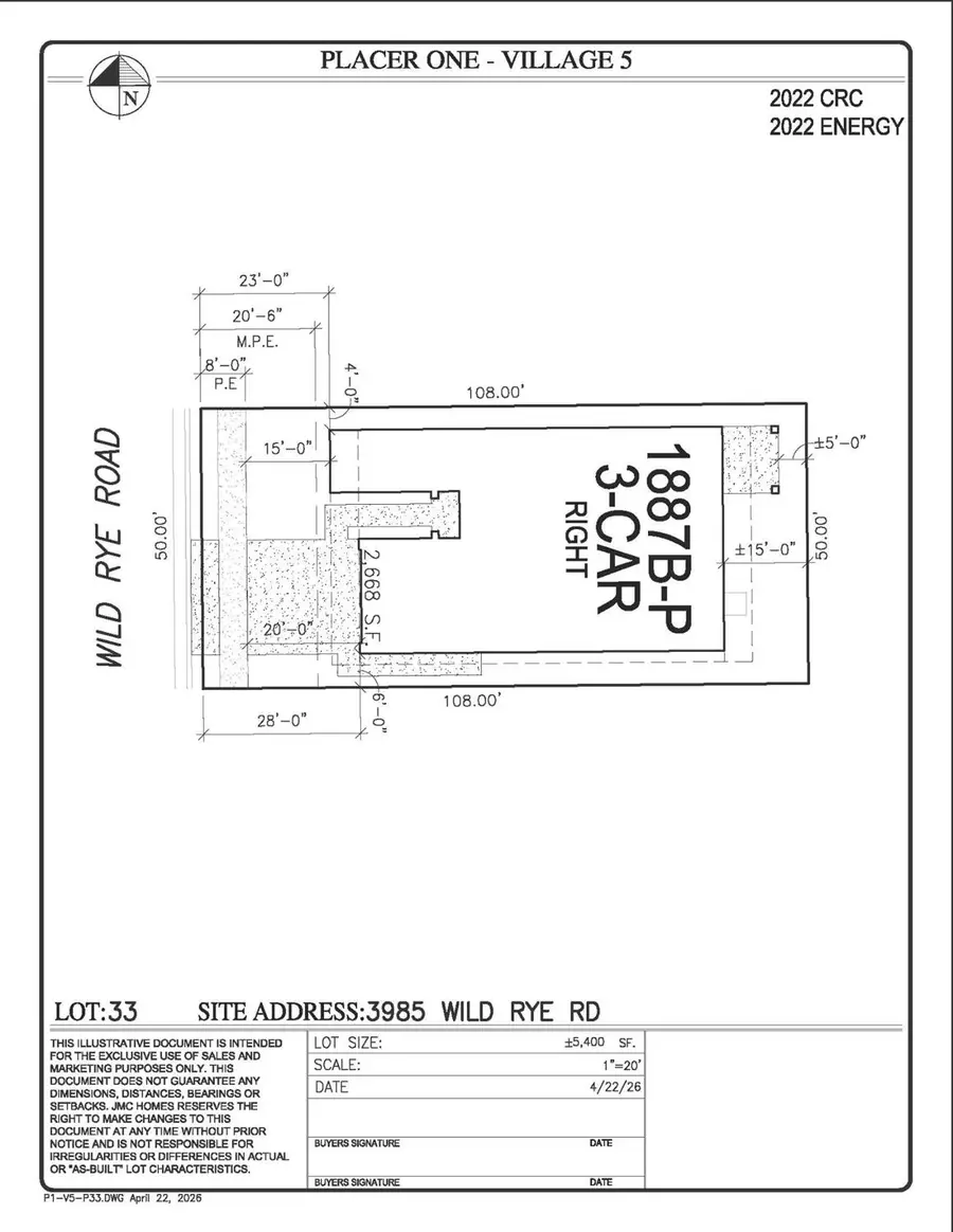 3985 Wild Rye Road, Placer One, CA 95747 - #3