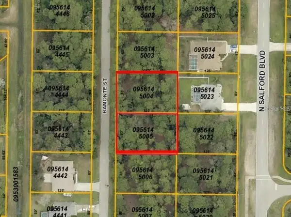 Lot 4 and 5 Bamonte Street, NORTH PORT, FL 34286