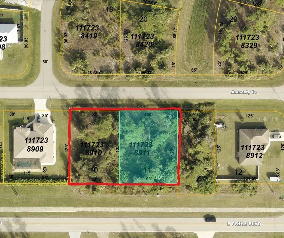 LOT 10 & 11 Amnesty Drive, North Port, FL 34288 - Image #1