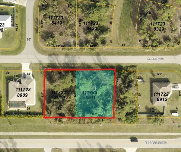 Lot 10 & 11 Amnesty Drive, NORTH PORT, FL 34288