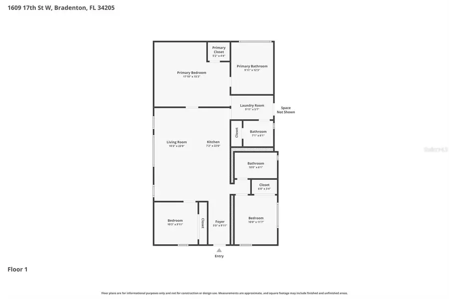 1609 17th Street W, Bradenton, FL 34205 - #3