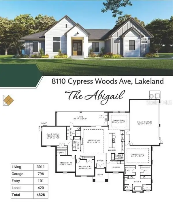 8110 Cypress Woods Avenue, LAKELAND, FL 33809